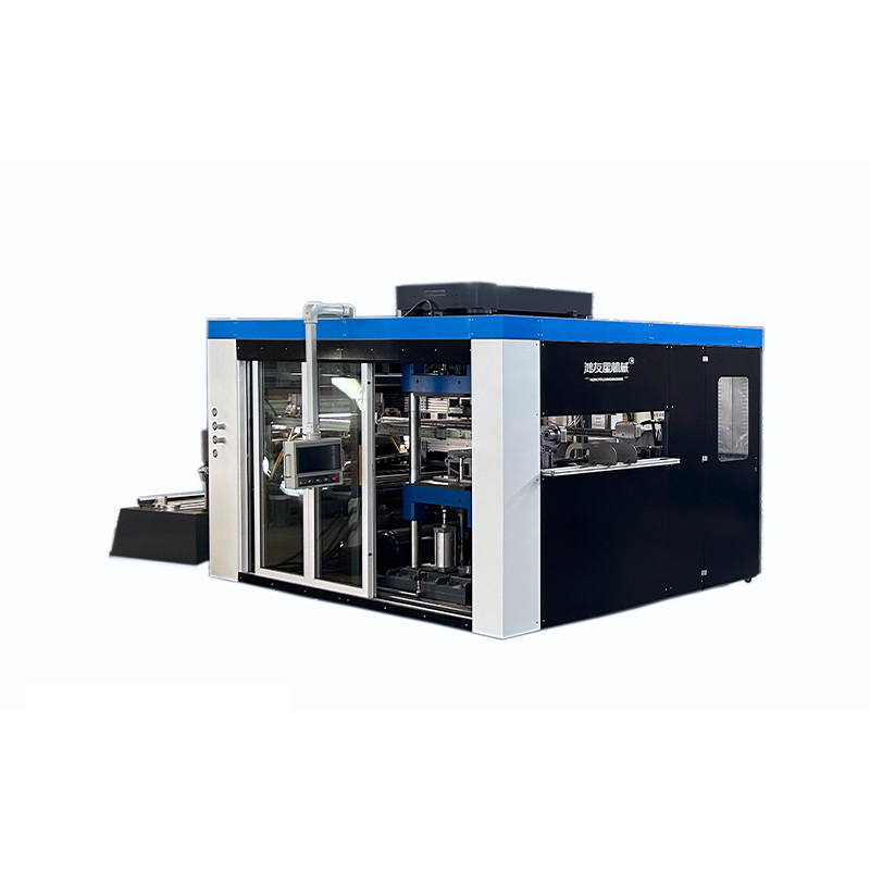 Machine de thermoformage à pression multi-station à grande station à haute vitesse HW-85A